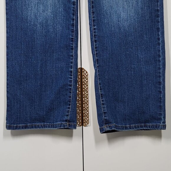 Rebecca Minkoff Straight Leg Medium Blue Wash Jean Women's Size 10 - Picture 5 of 8